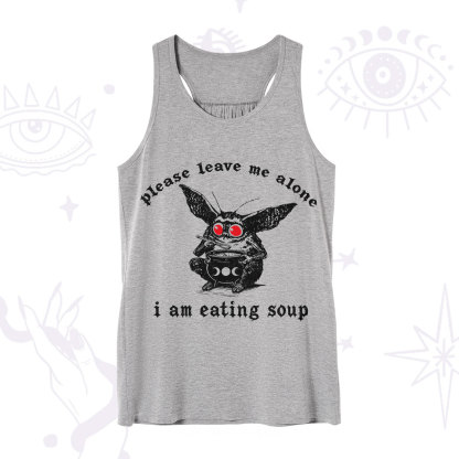 Purplehecate Mothman Eating Soup Tank