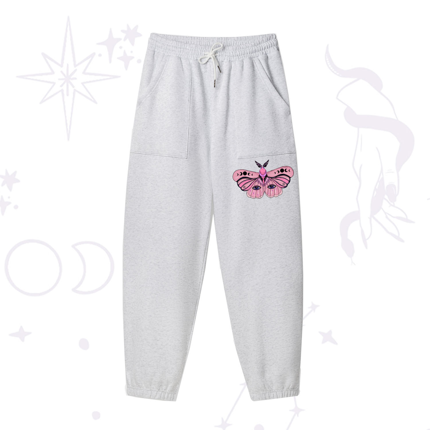 Purplehecate What's Coming Is Better Than What's Gone Fleece Sweatpants