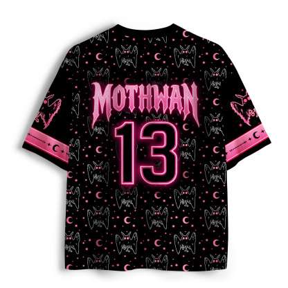 Purplehecate Witchy Mothman Night Mesh Jersey