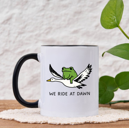 Purplehecate We Ride at Dawn Mug