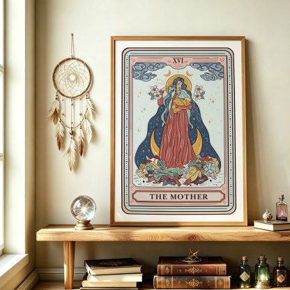Purplehecate The Mother Tarot Unframed Poster