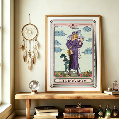 Purplehecate The Dog Mom Unframed Poster