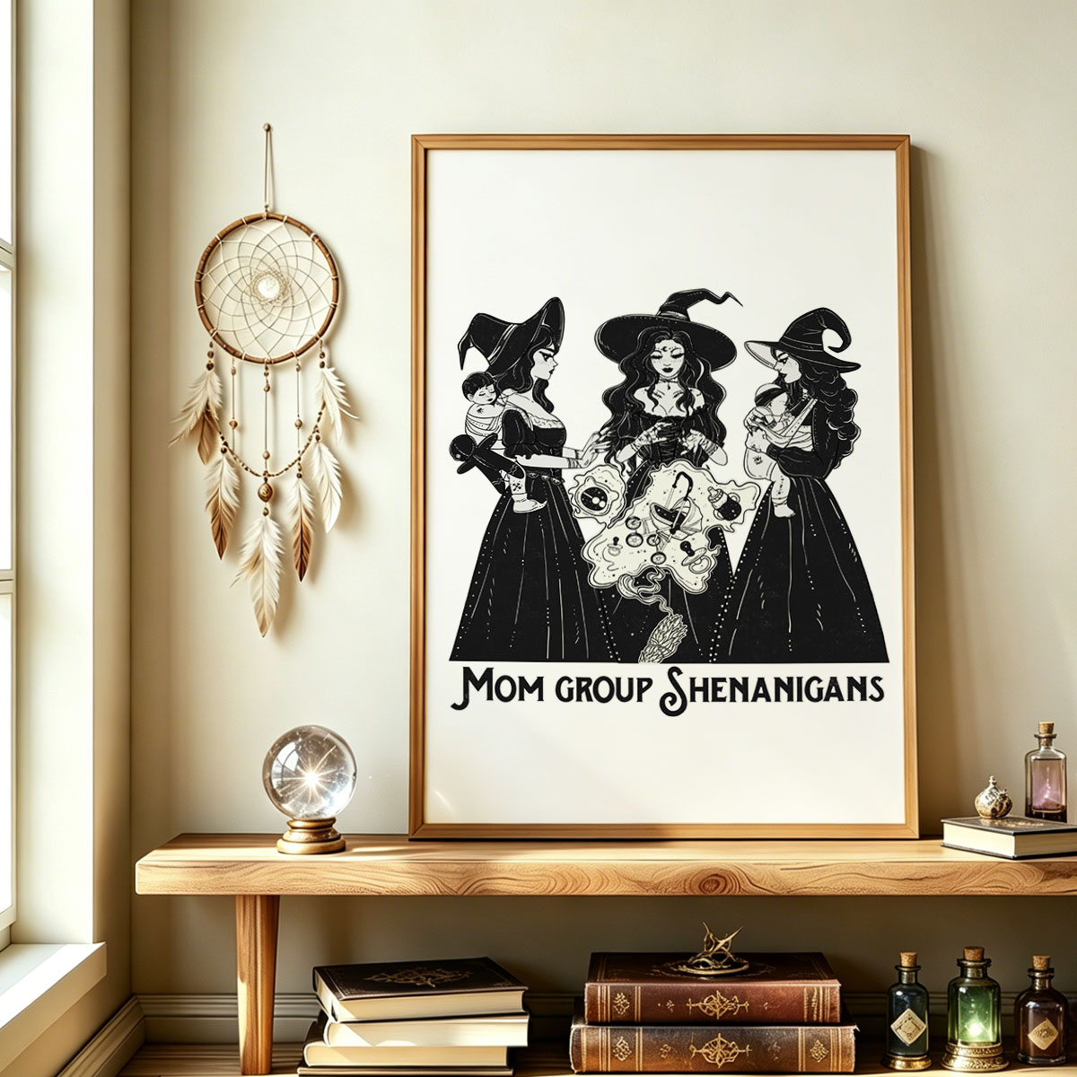 Purplehecate Mom Group Shenanigans Unframed Poster