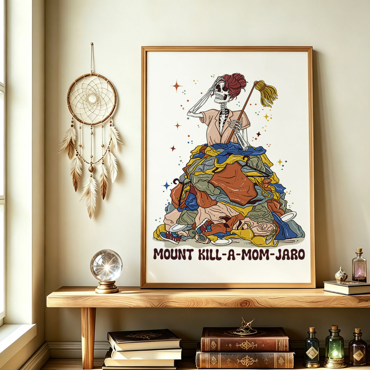 Purplehecate Mount Mom's Chaos Unframed Poster