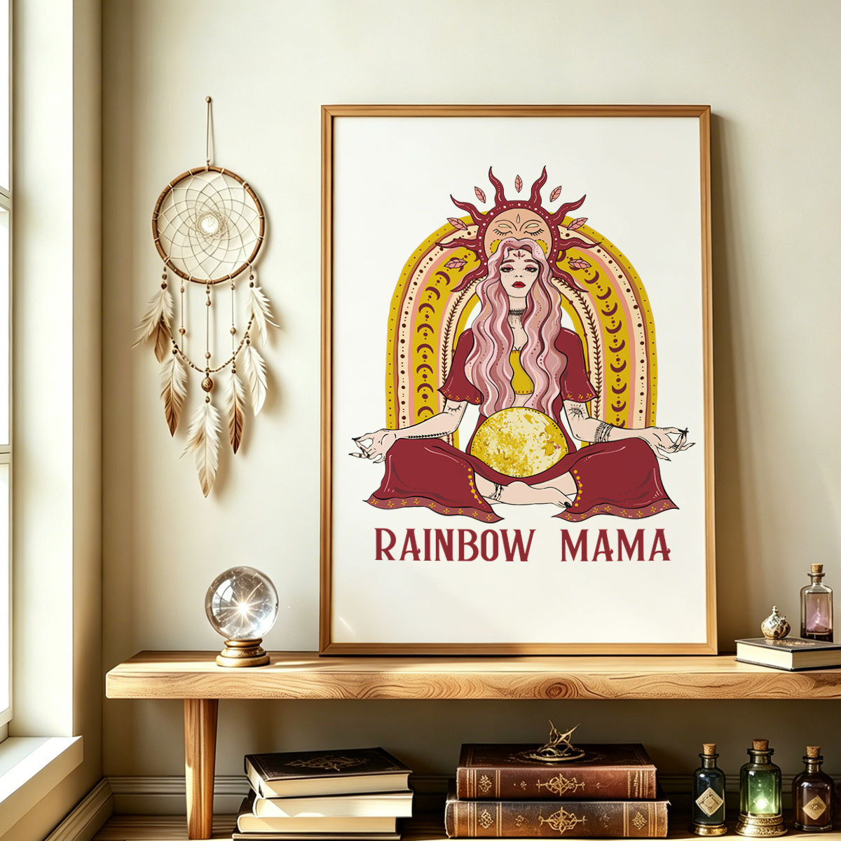 Purplehecate Rainbow Mama Unframed Poster