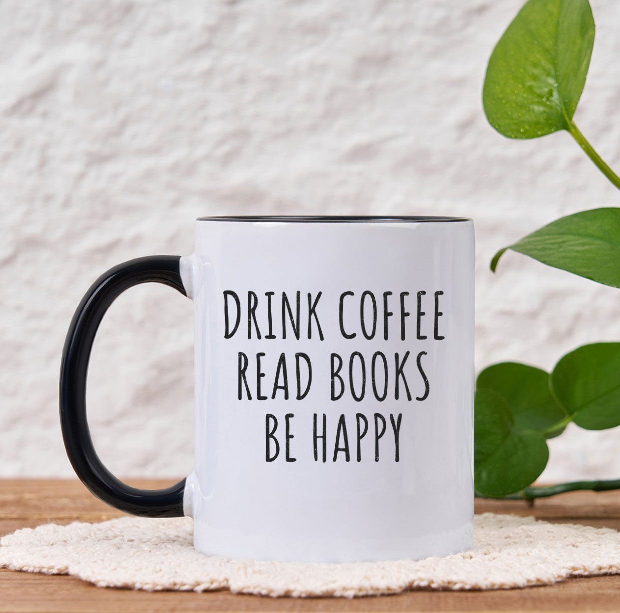 Purplehecate Drink Coffee Read Books Be Happy Mug