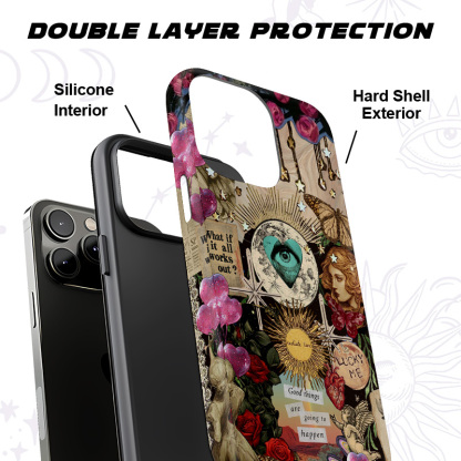 Purplehecate Lucky Me Sacred Heart Eye Phone Case