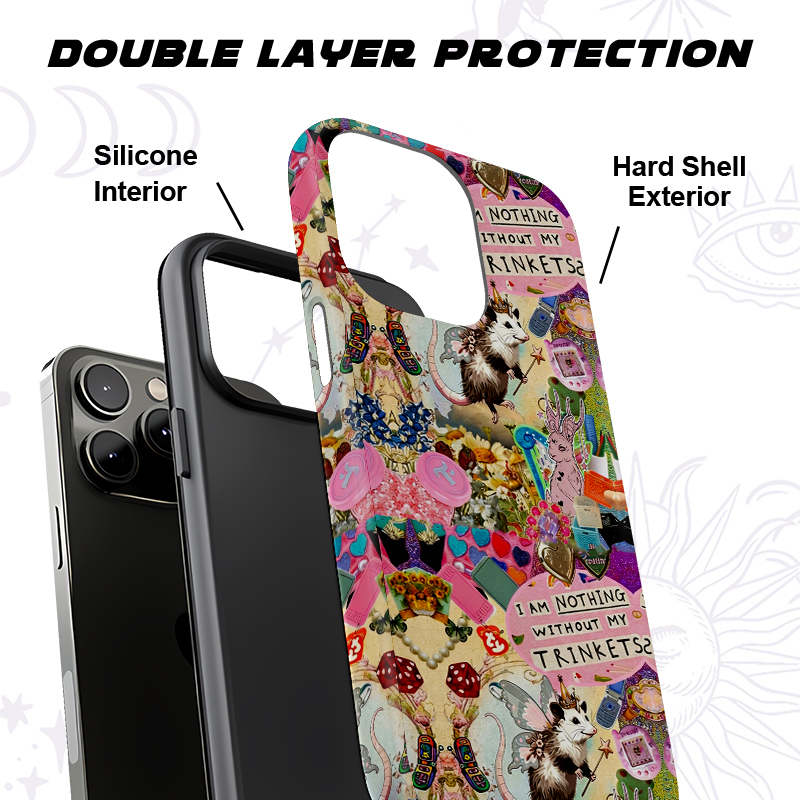 Purplehecate The Opossum Queen's Hoard Phone Case