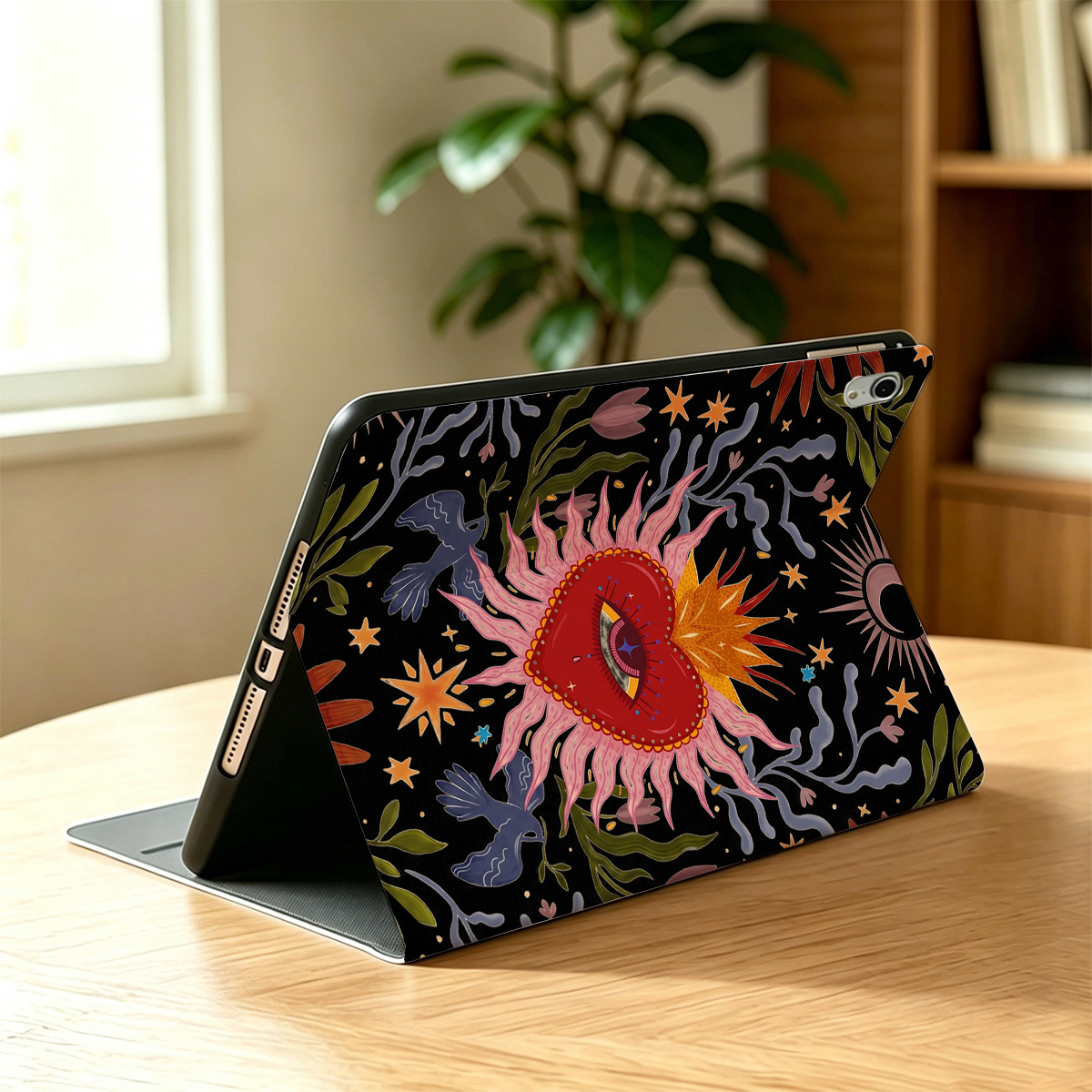 Purplehecate Sacred Flame Heart iPad Case