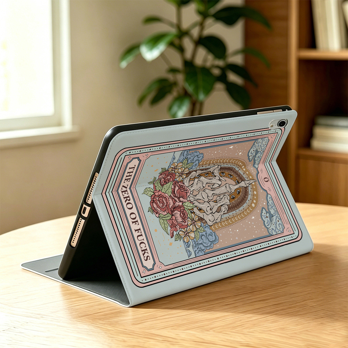 Purplehecate The Zero Of Fucks Tarot iPad Case