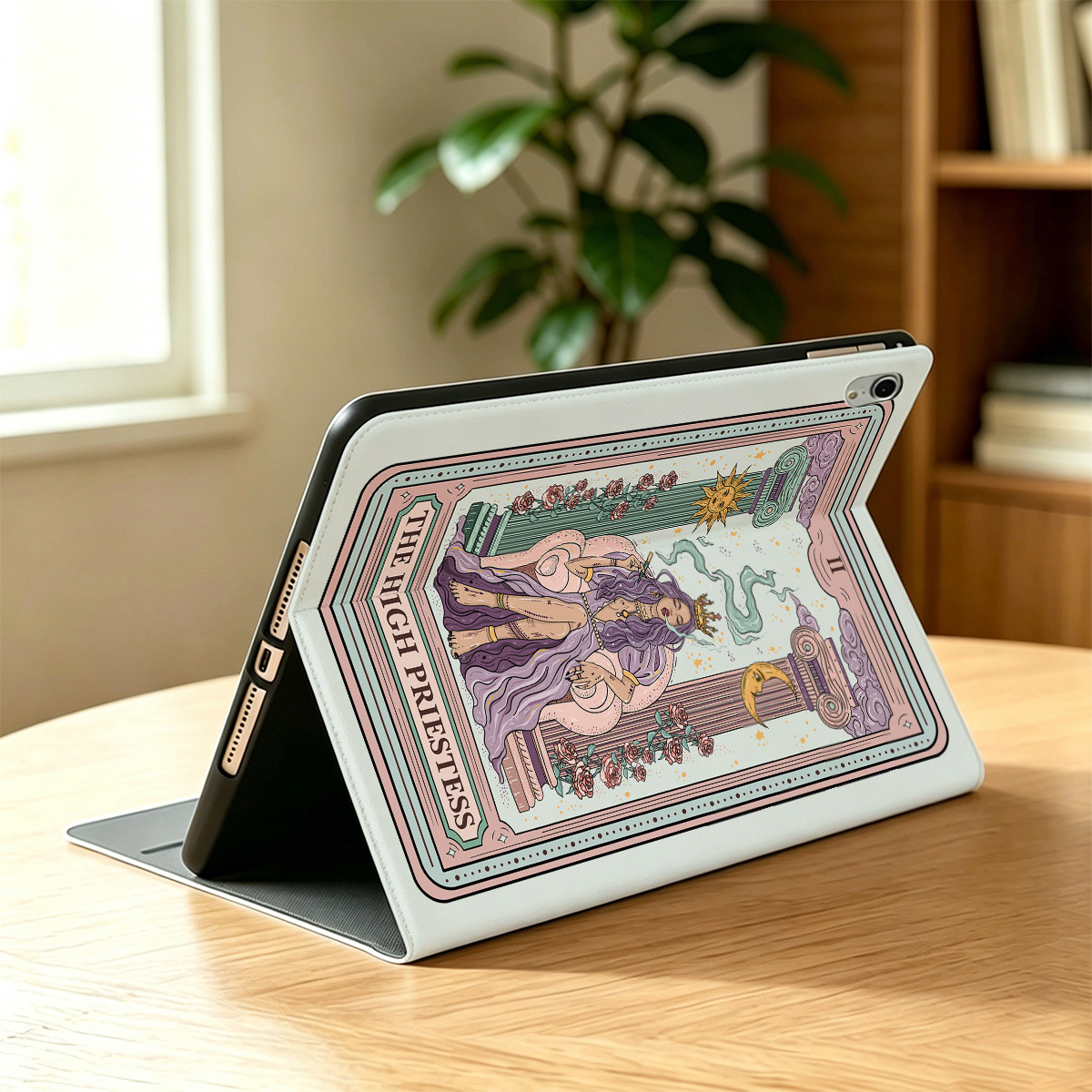 Purplehecate The High Priestess Tarot Card iPad Case