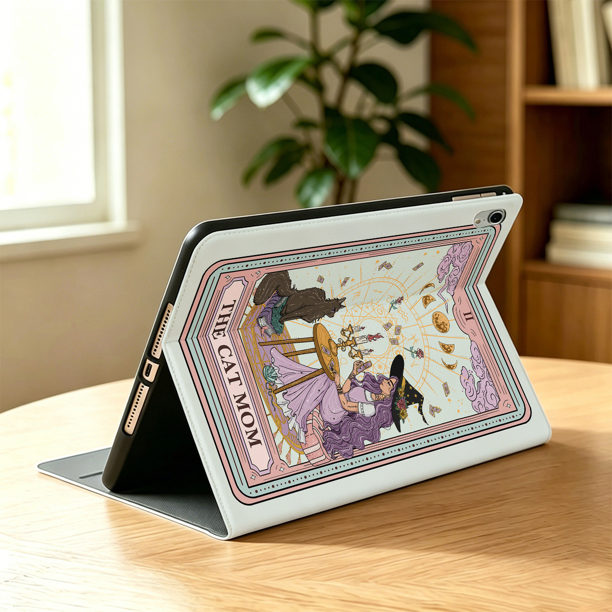Purplehecate The Cat Witch Mom Tarot iPad Case