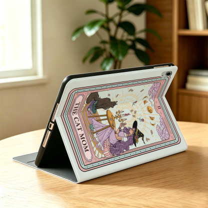 Purplehecate The Cat Witch Mom Tarot iPad Case