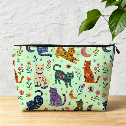 [Copy]Purplehecate First Of All I'm A Delight Cat Makeup Bag