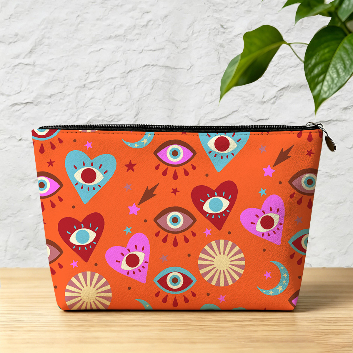 Purplehecate The Enchanted Eye of Love Zip Makeup Bag