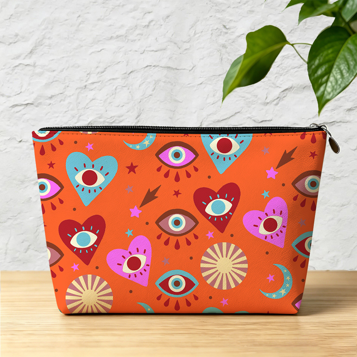 Purplehecate The Enchanted Eye of Love Zip Makeup Bag