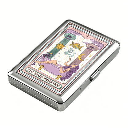 Purplehecate The High Priestess Tarot Cigarette Case