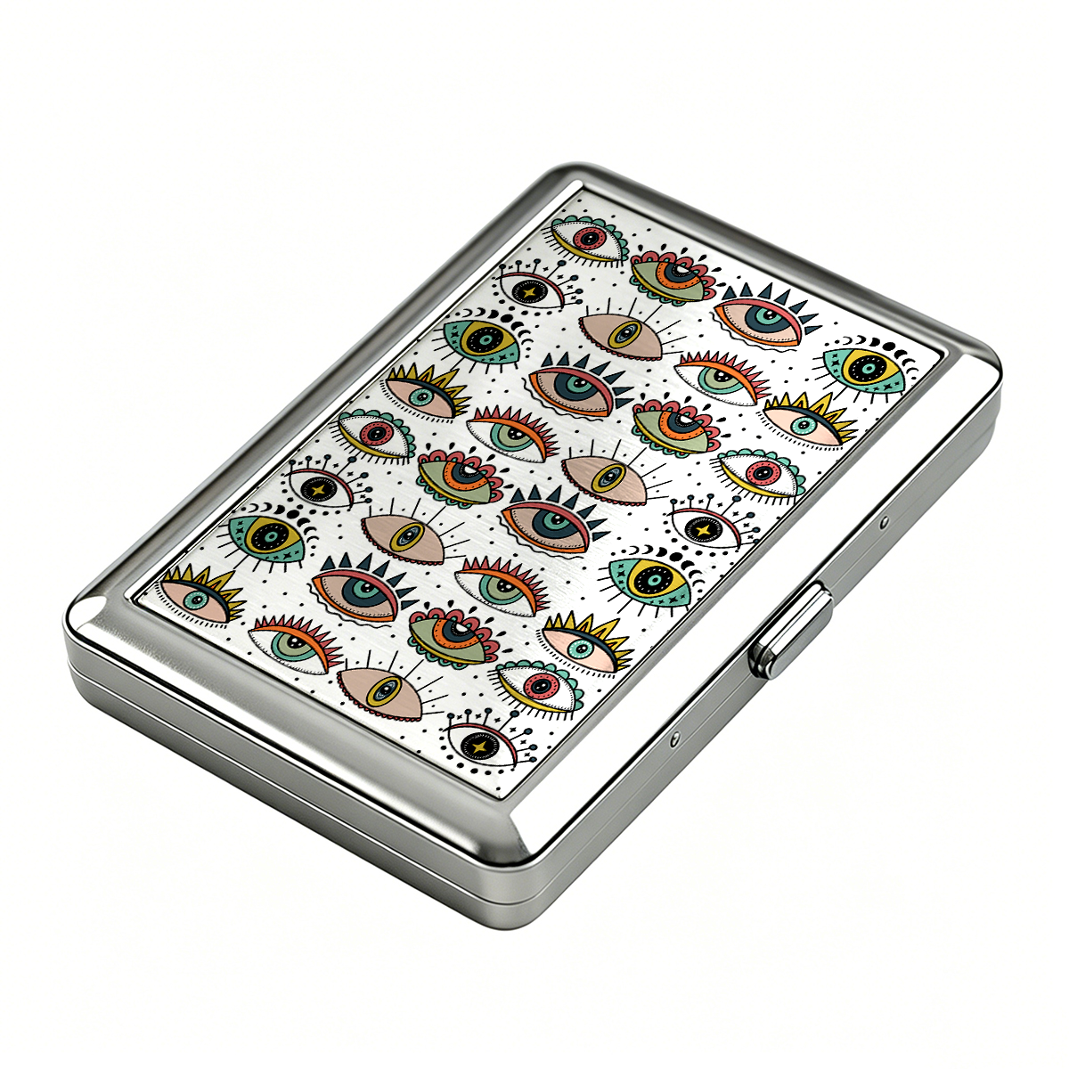 Purplehecate Evil Eye Pattern Cigarette Case