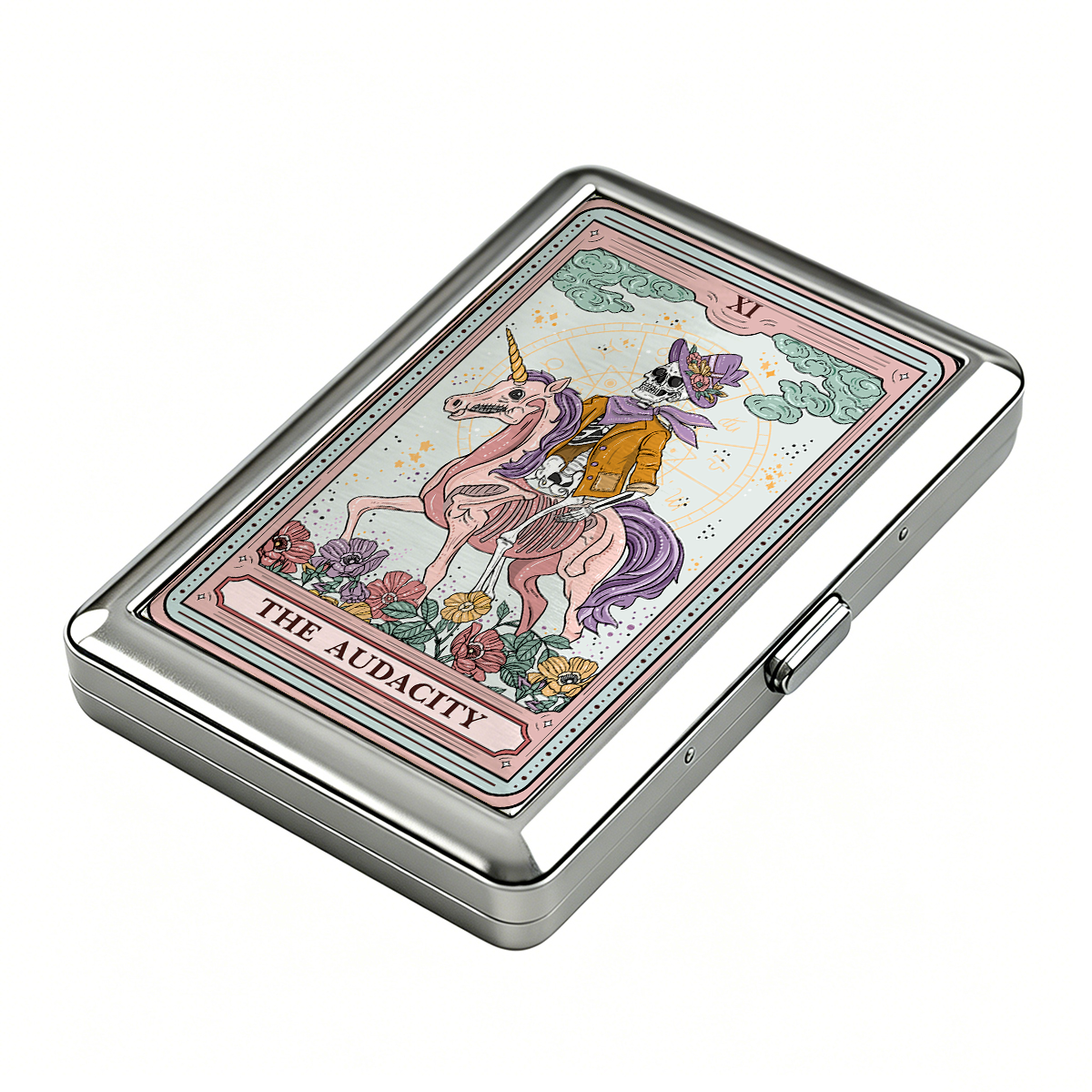 Purplehecate The Audacity Tarot Card Cigarette Case