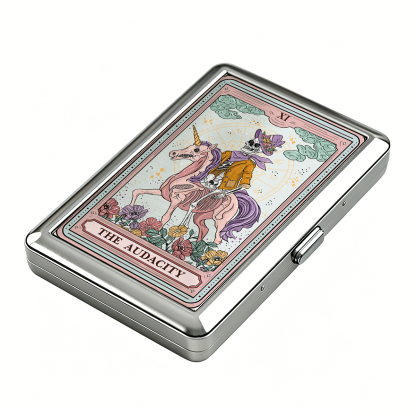 Purplehecate The Audacity Tarot Card Cigarette Case