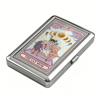 Purplehecate The Cat Mom Tarot Cigarette Case