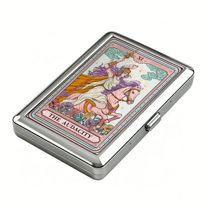 Purplehecate The Audacity Tarot Card Cigarette Case