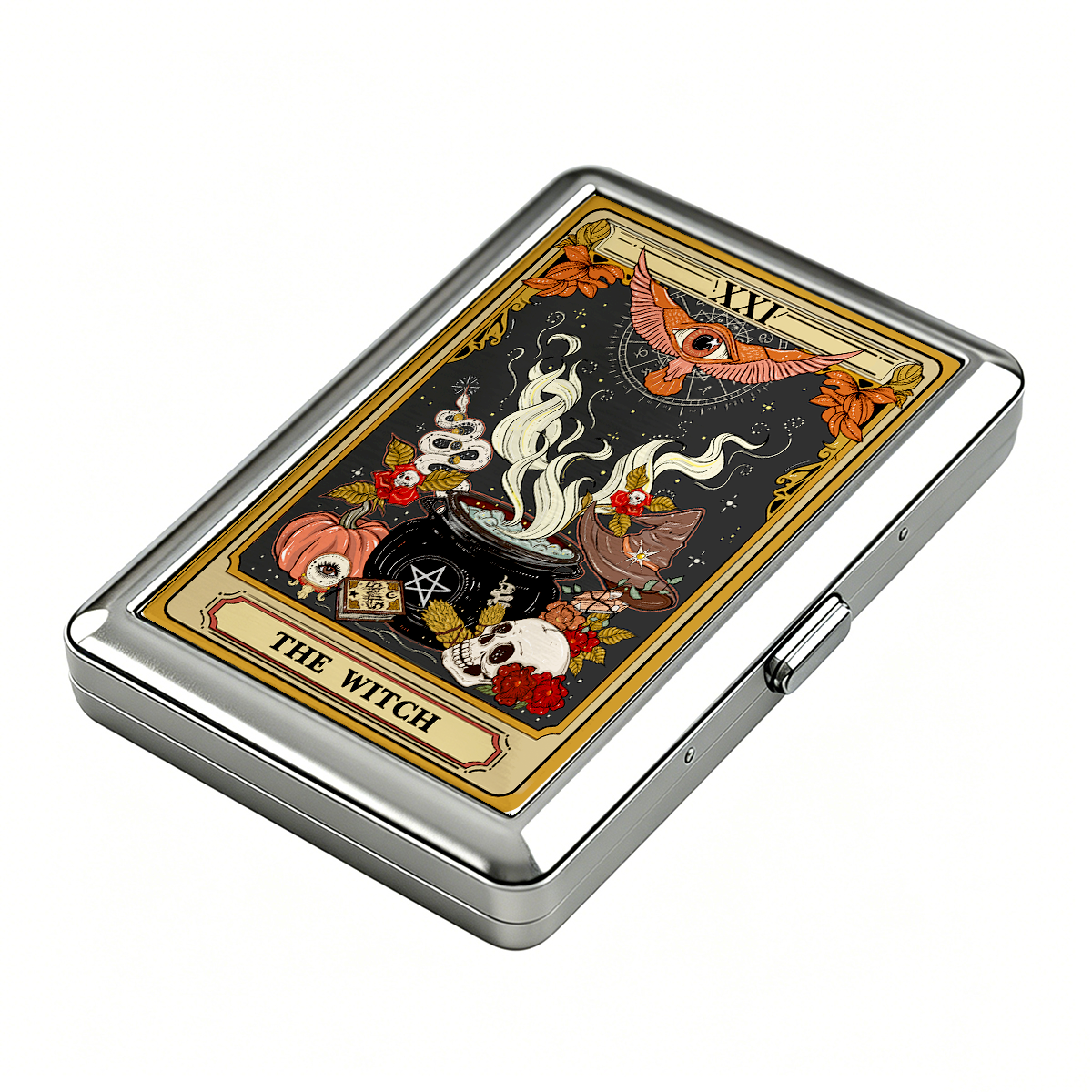 Purplehecate The Witch Magical Tarot Cigarette Case
