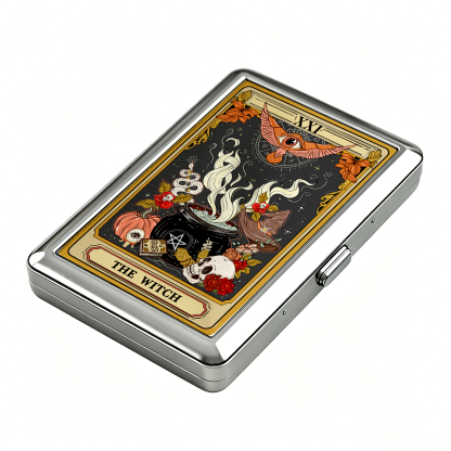 Purplehecate The Witch Magical Tarot Cigarette Case