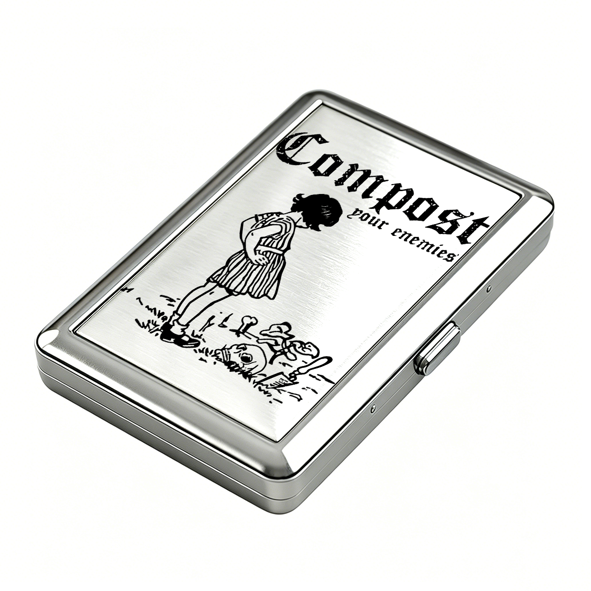 Purplehecate Compost Your Enemies Cigarette Case