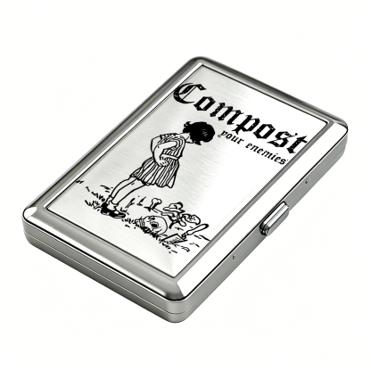 Purplehecate Compost Your Enemies Cigarette Case