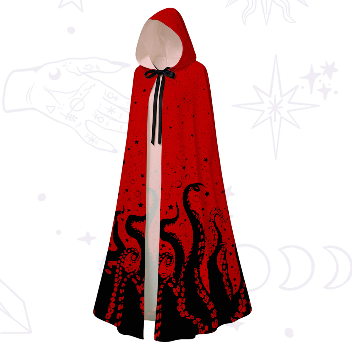 Purplehecate Tentacles of the Deep Hooded Cloak