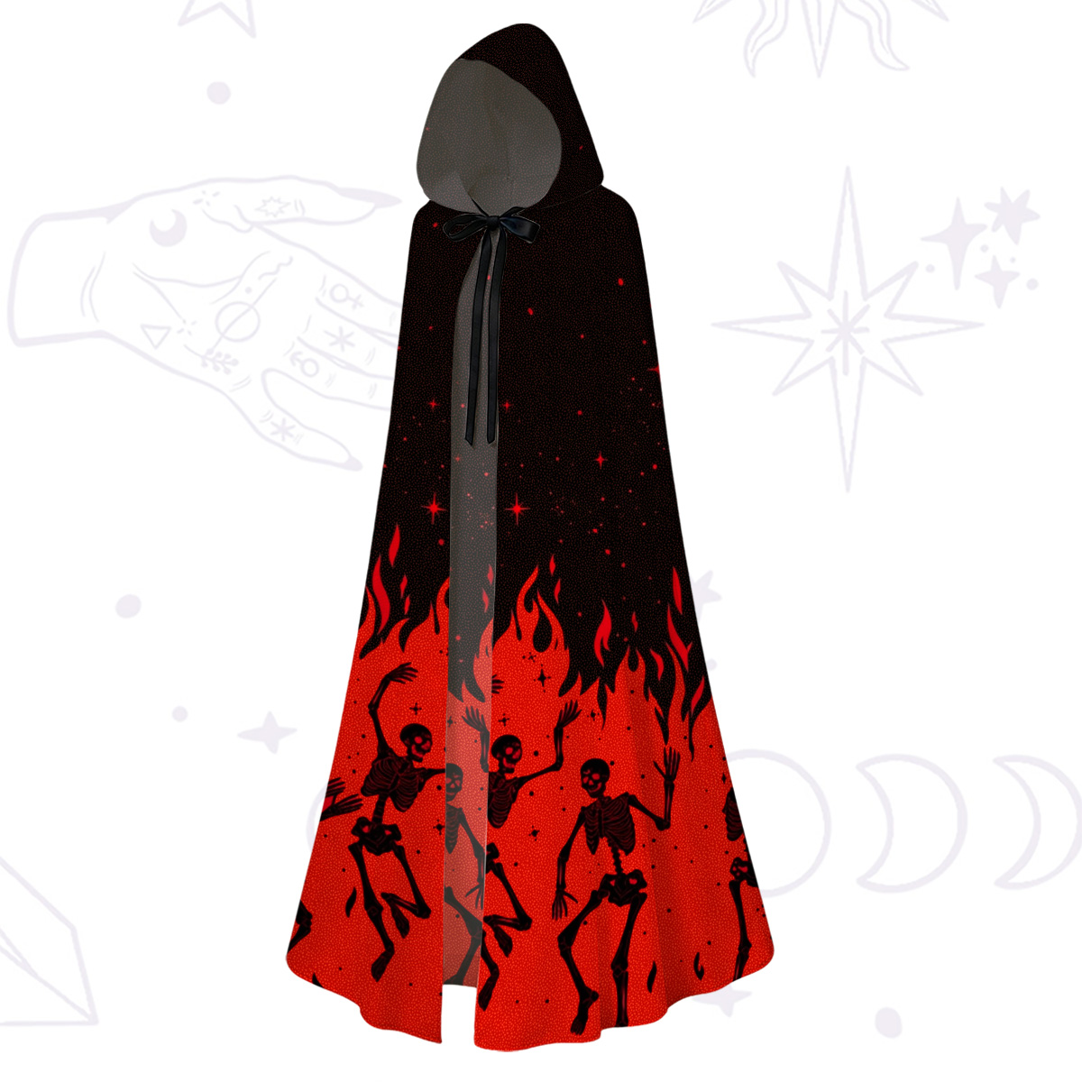 Purplehecate Infernal Revelry Hooded Cloak