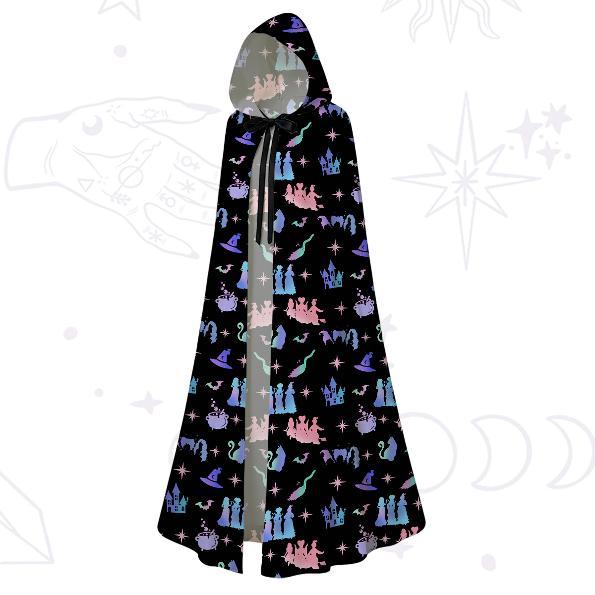 Purplehecate Spellbound Sisters Hooded Cloak