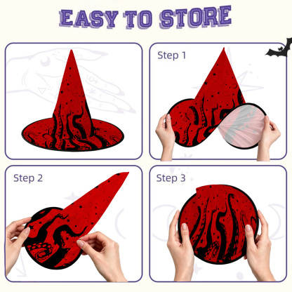 Purplehecate Tentacles of the Deep Witch Hat