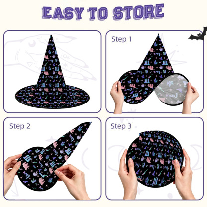 Purplehecate Spellbound Sisters Witch Hat