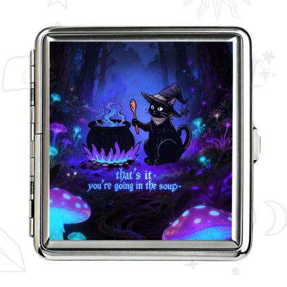 Purplehecate That's It You're Going In The Soup Cigarette Case