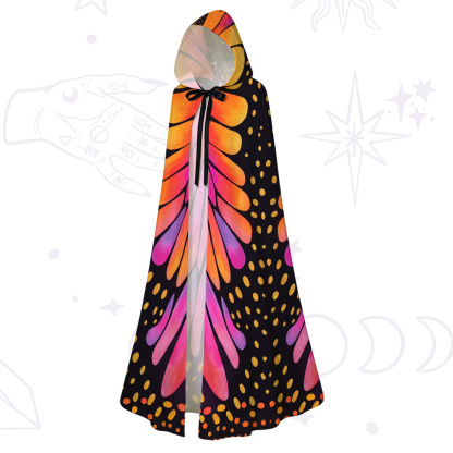 Purplehecate Butterfly Wings Hooded Cloak