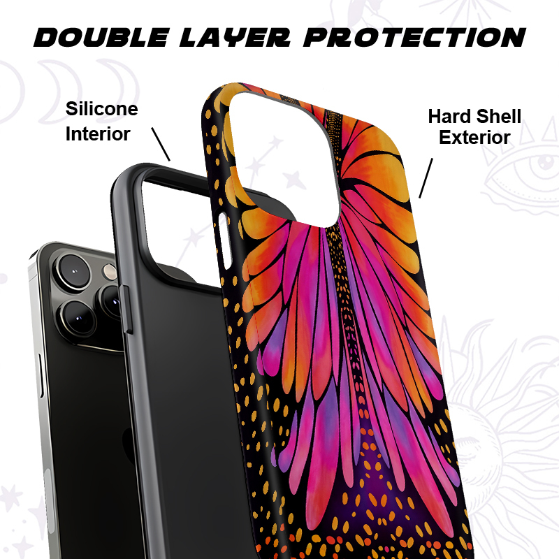 Purplehecate Butterfly Wings Phone Case