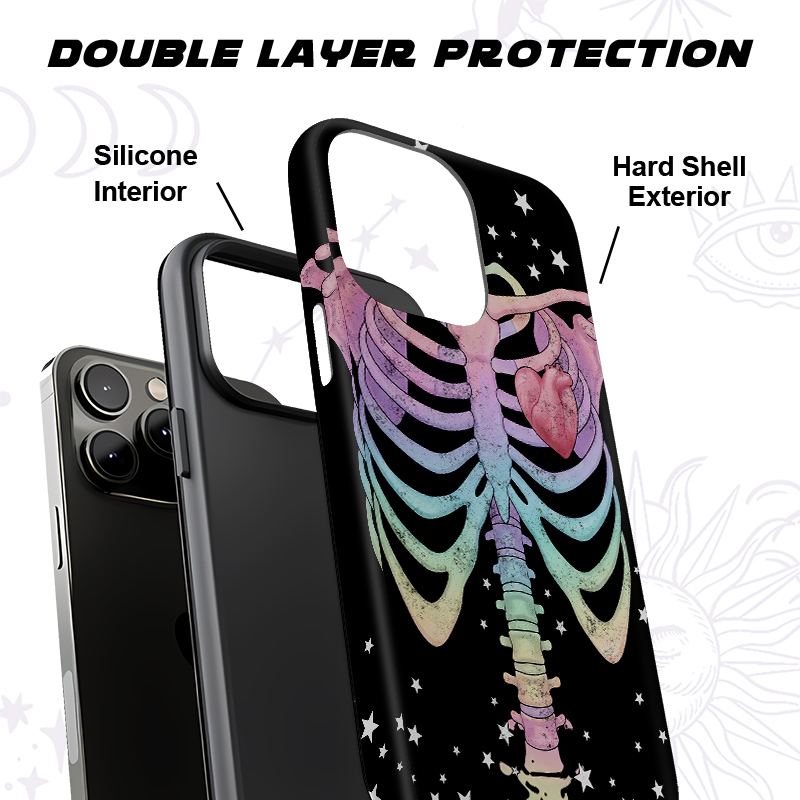 Purplehecate Spooky Skeleton Phone Case