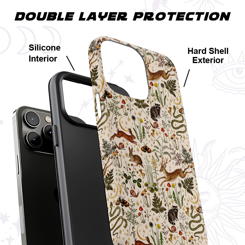Purplehecate Enchanted Forest Animals Phone Case