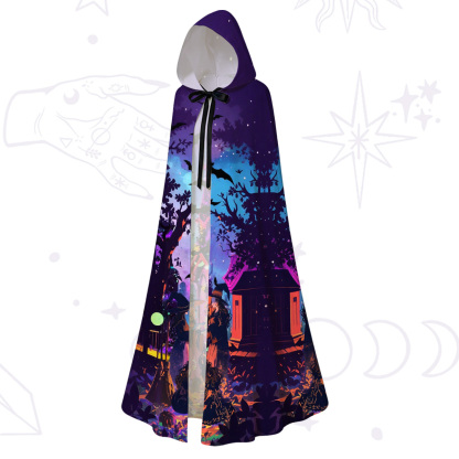 Purplehecate Twilight Coven Strappy Hooded Cloak