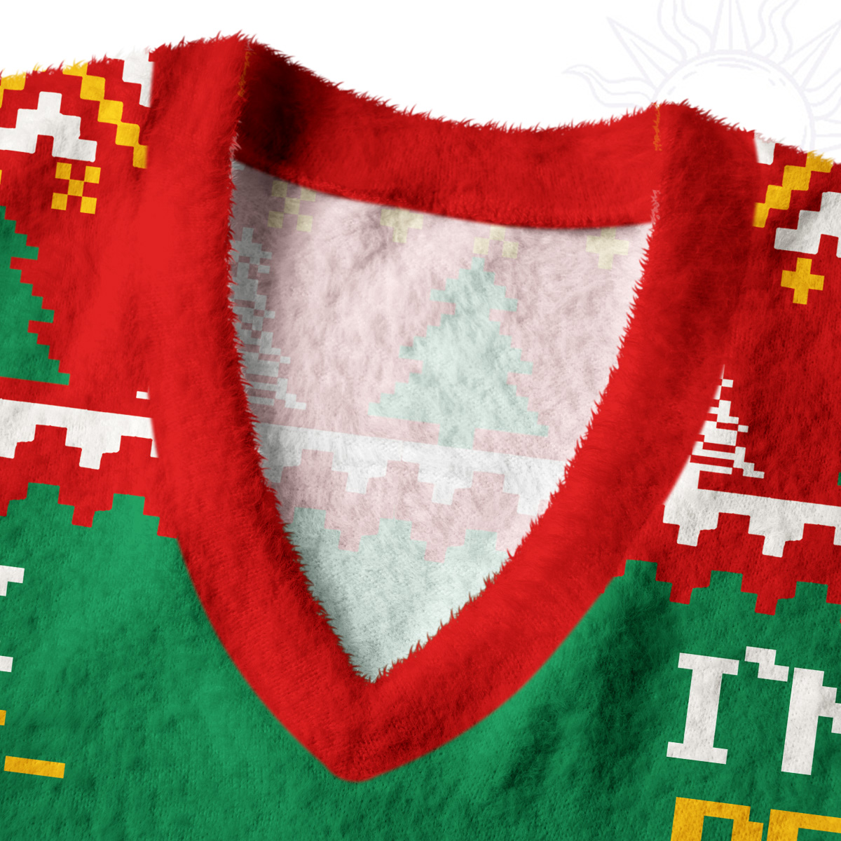 Purplehecate Look Tree I'm A T-Rex Ugly Sweater Vest