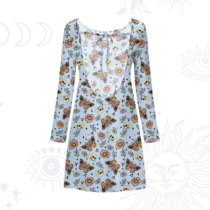 Purplehecate The Endings Won't End You Beachwear Cover-Up Dress