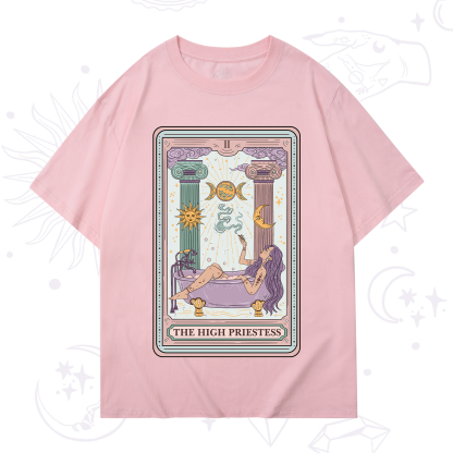 Purplehecate The High Priestess Tarot T-Shirt