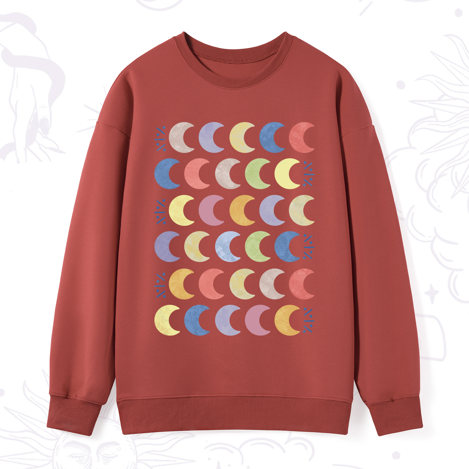 Purplehecate Every Phase Of Me Sweatshirt