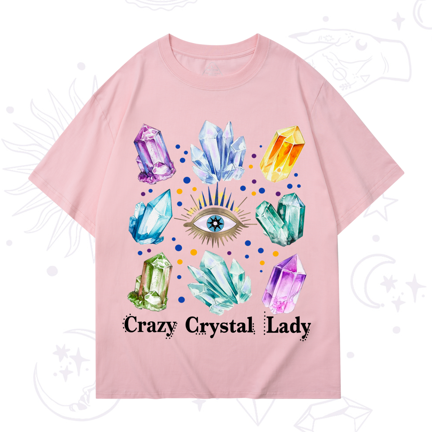Purplehecate Crysral Lady T-Shirt