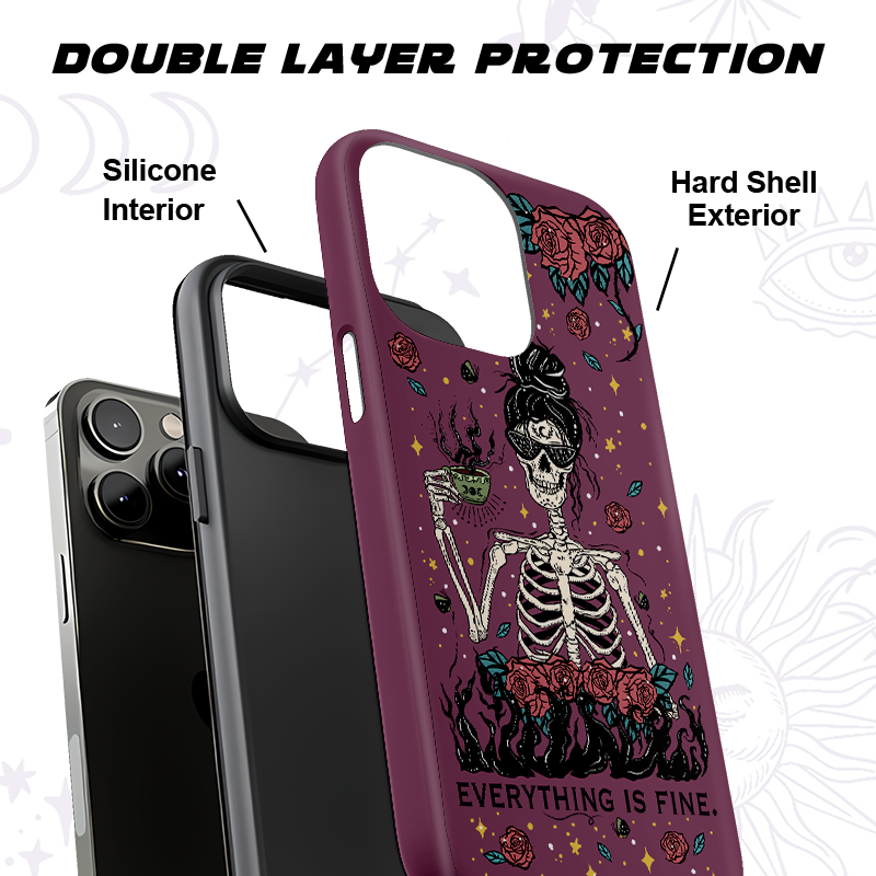 [Copy]Purplehecate Live Laugh Lucifer Phone Case