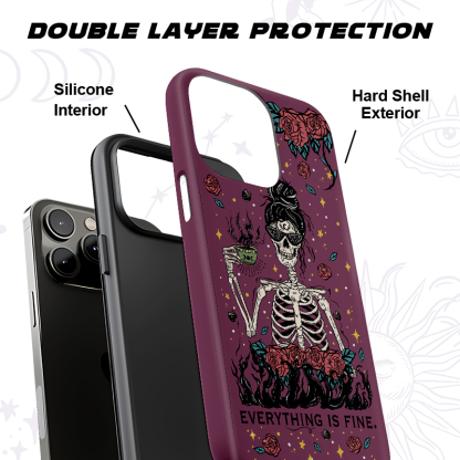 [Copy]Purplehecate Live Laugh Lucifer Phone Case