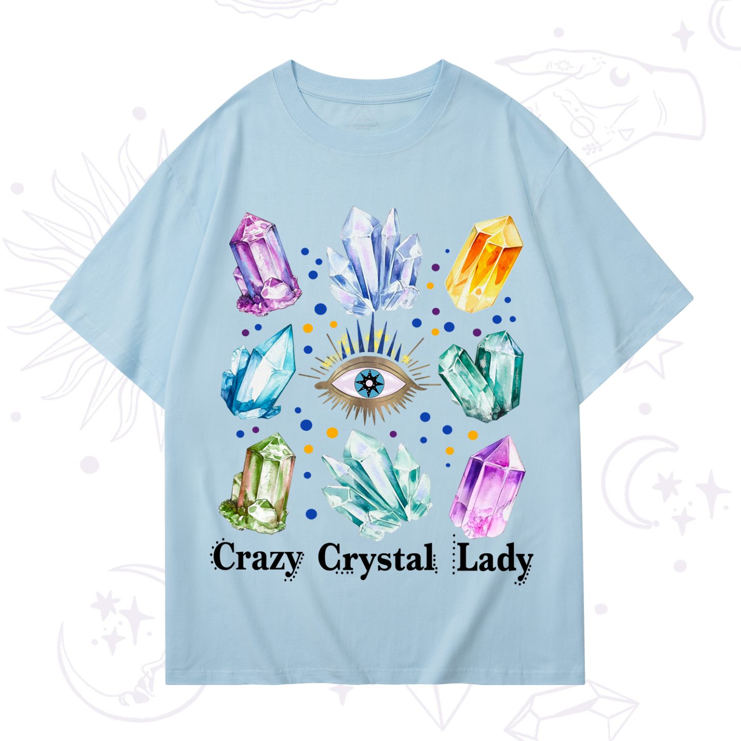 Purplehecate Crysral Lady T-Shirt