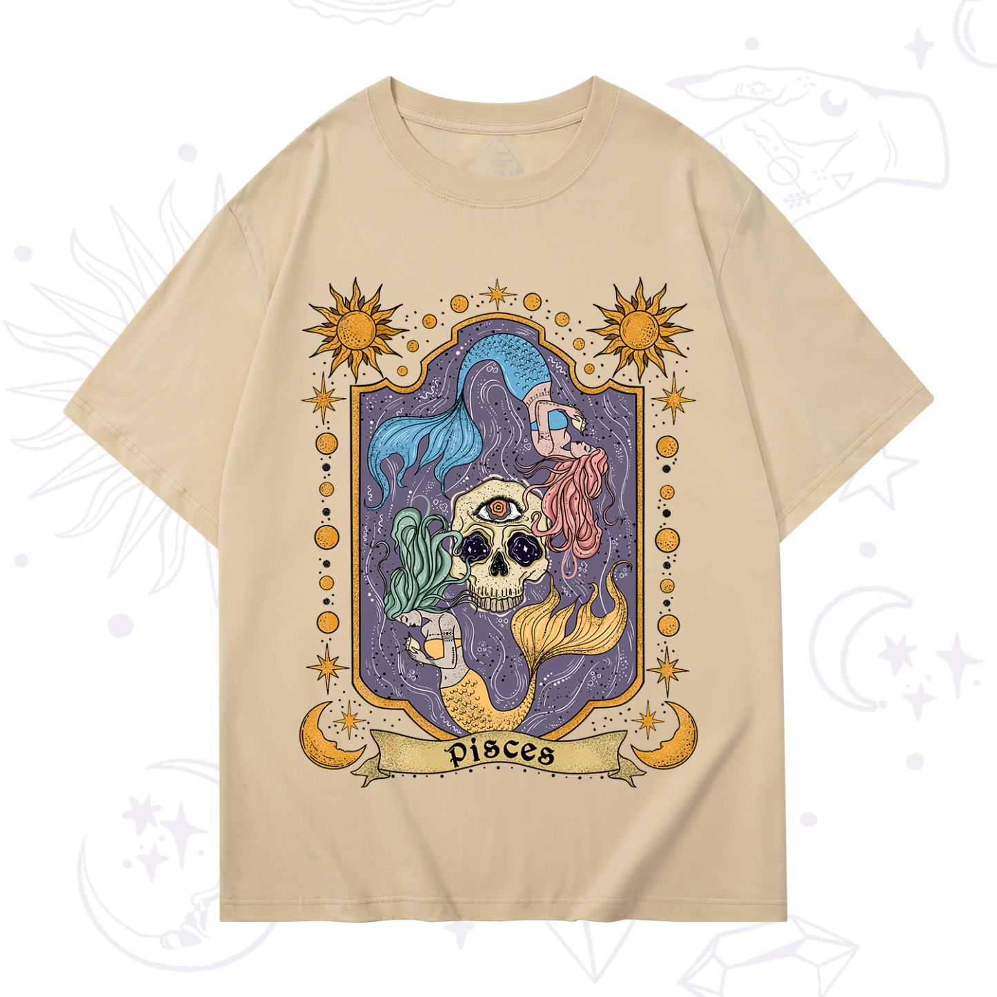 Purplehecate Pisces Zodiac T-Shirt